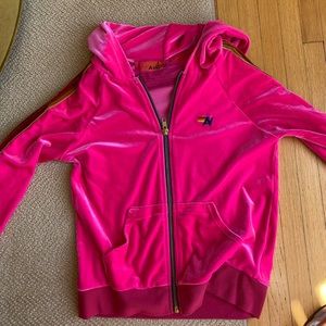 Aviator Nation Kids Classic Velour Hoodie size 12